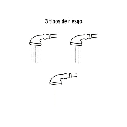 Regadera con extension de 32p 10325 truper Pieza