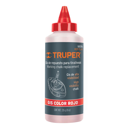 Repuesto gis rojo tiralineas 8 oz 18578 Truper Pieza