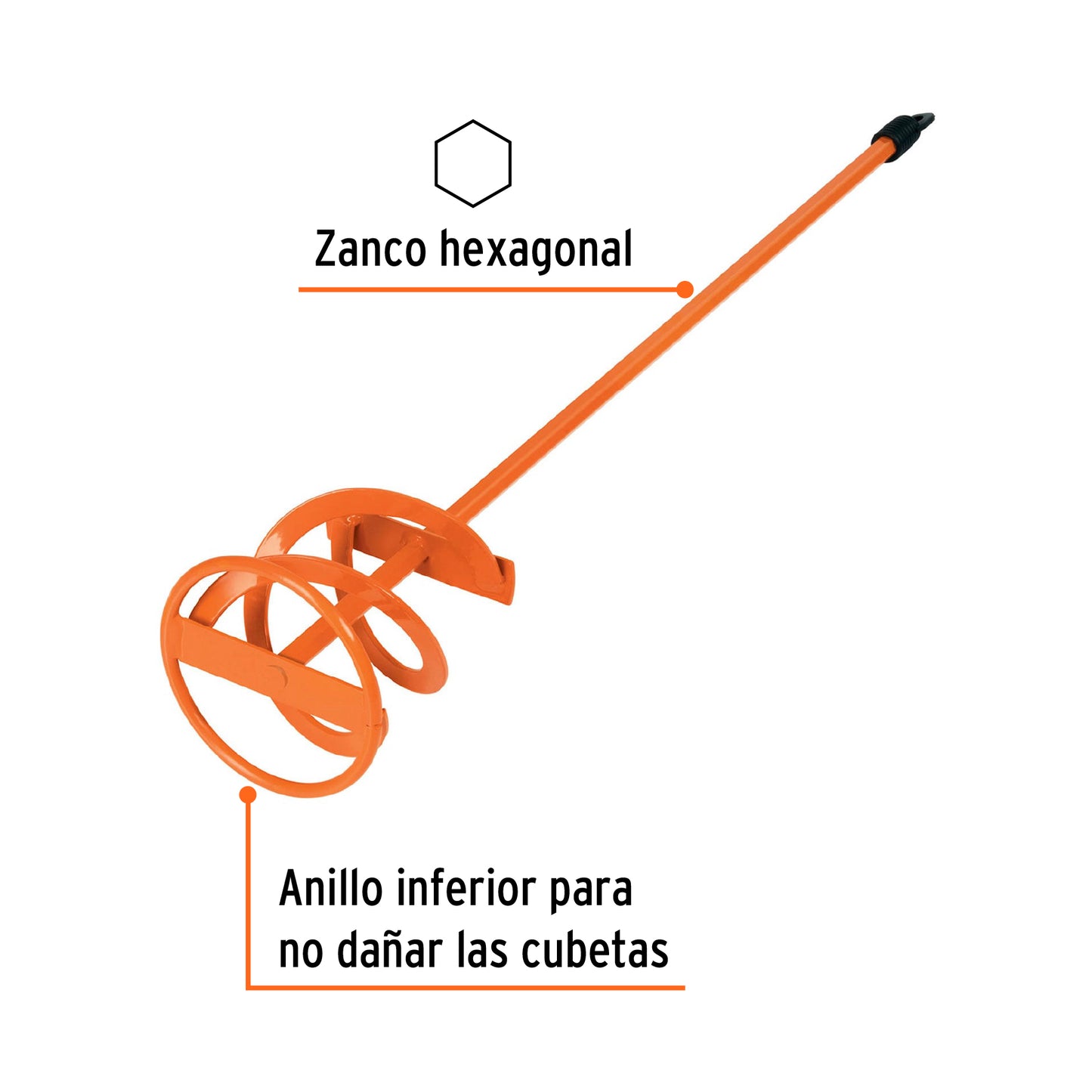 Revolvedor de pintura 20p 15824 Pieza
