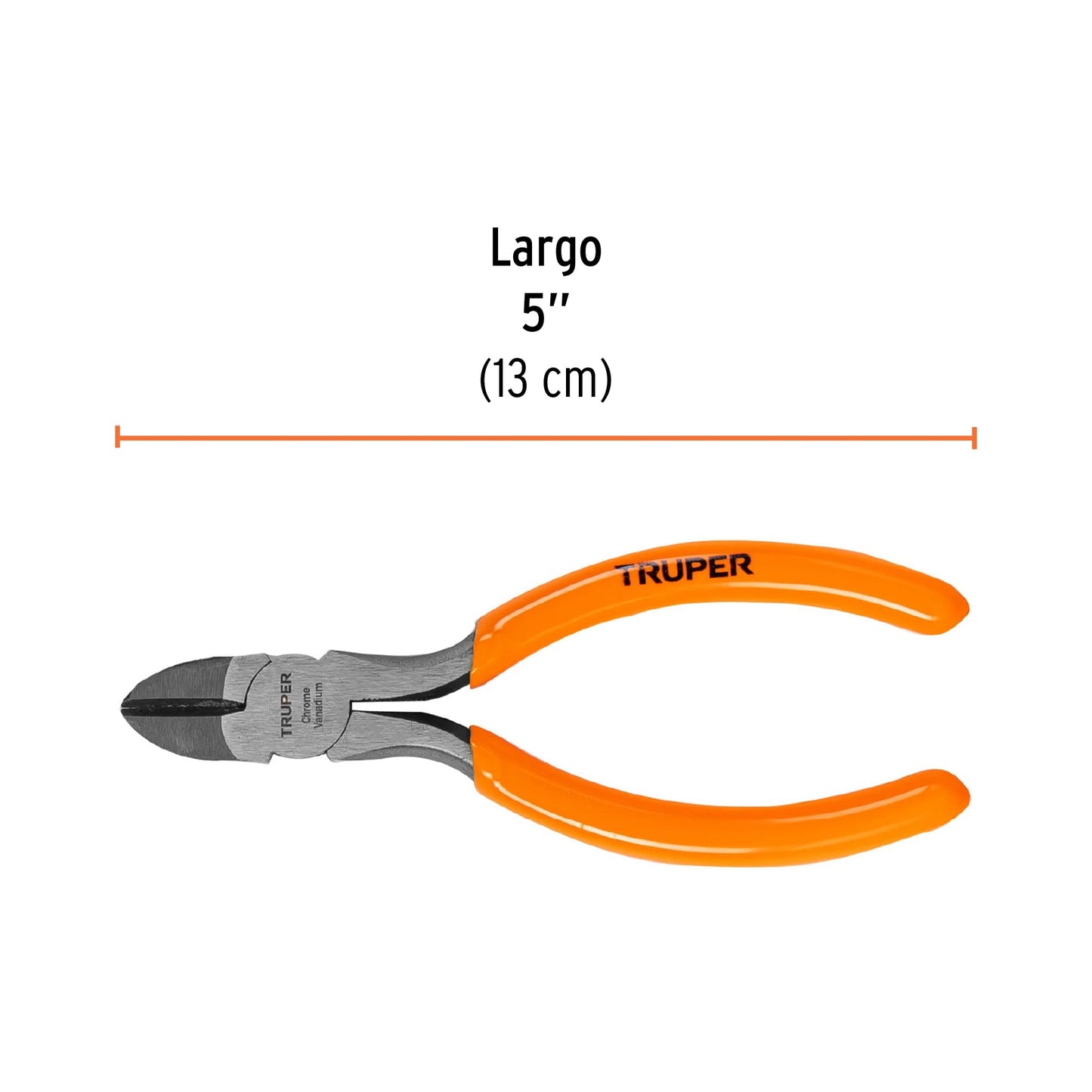 Pinza corte diagonal 5p mango de vinil truper 17311 Pieza