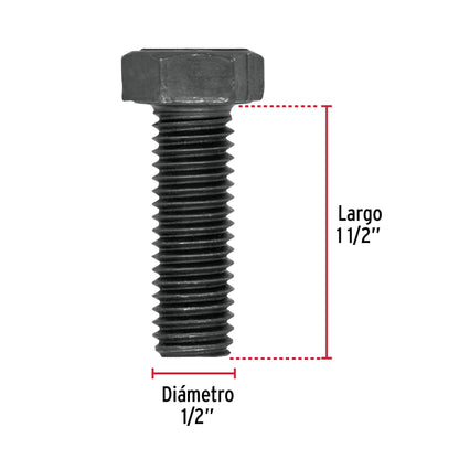 Tornillo Grado 5 1/2 x 1 1/2  44800 Fiero Pieza