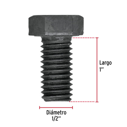 Tornillo Grado 5 1/2 x 1  44798 Fiero Pieza