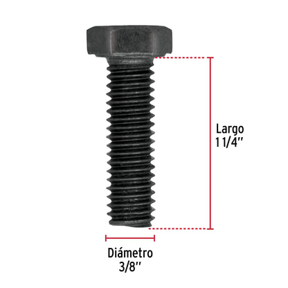 Tornillo Grado 5 3/8 x 1 1/4  44783 Fiero Pieza