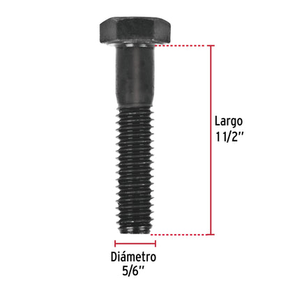 Tornillo Grado 5 5/16 x 1 1/2  44775 Fiero Pieza