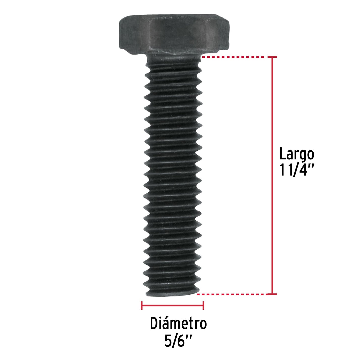 Tornillo Grado 5 5/16 x 1 1/4  44774 Fiero Pieza