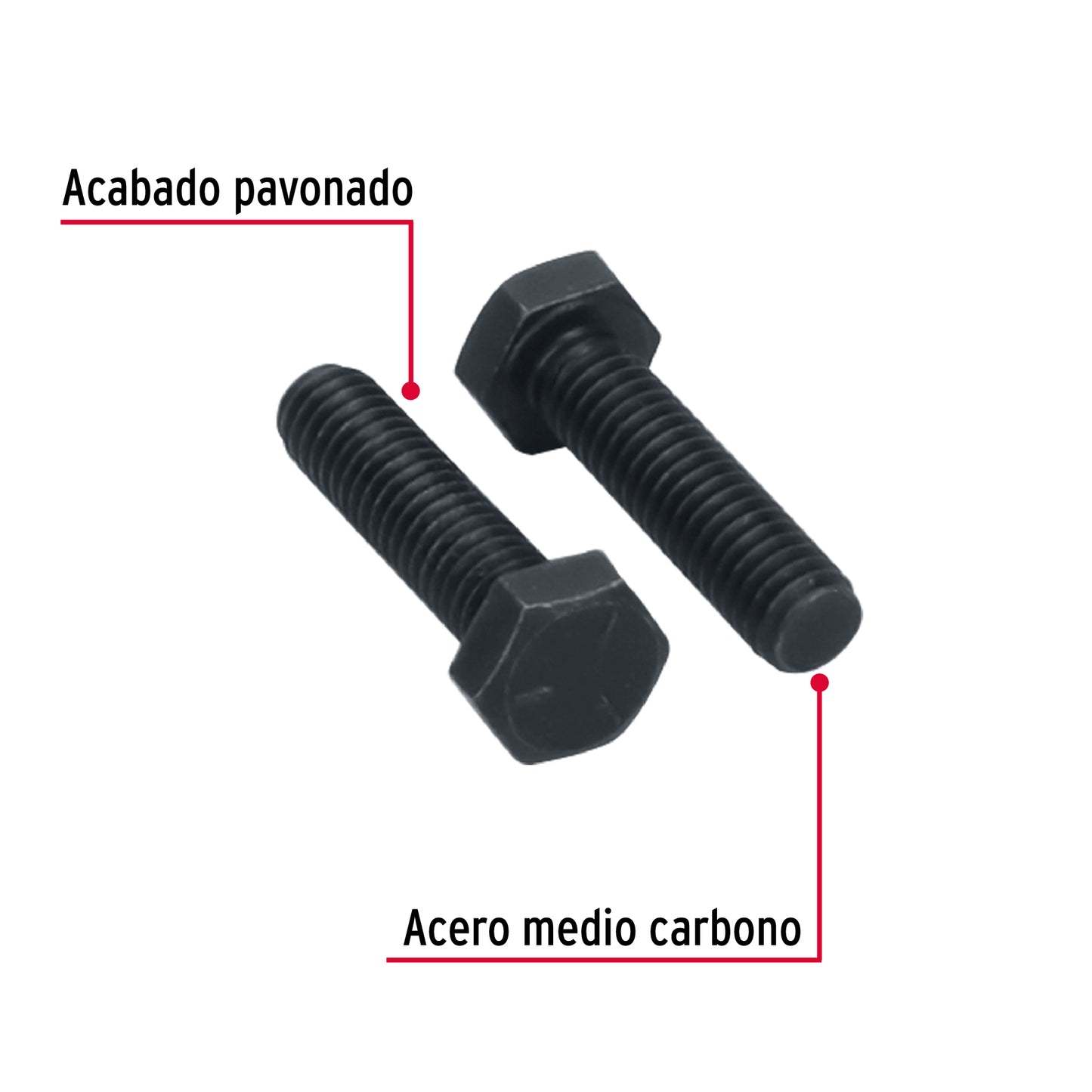 Tornillo Grado 5 5/16 x 1 1/4  44774 Fiero Pieza