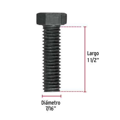 Tornillo Grado 5 7/16 x 1 1/2  44792 Fiero Pieza