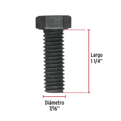 Tornillo Grado 5 7/16 x 1 1/4  44791 Fiero Pieza