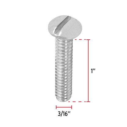 Tornillo tipo estufa 3/16 x 1     44617 Fiero Pieza