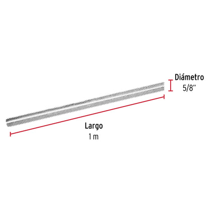 Varilla roscada 5/8 x 1m 42416 Fiero Pieza