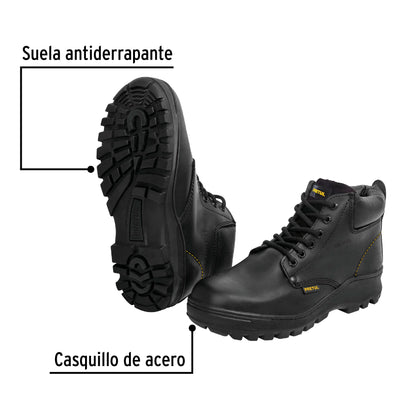 Zapatos con casco num 26 negro agujeta bicolor pretul 25991 Par